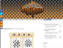 Tablet Screenshot of bigopolis.com